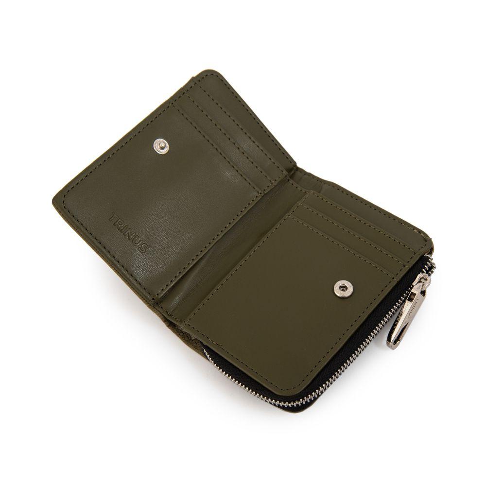 Billetera pequeña lizel verde oliva-2