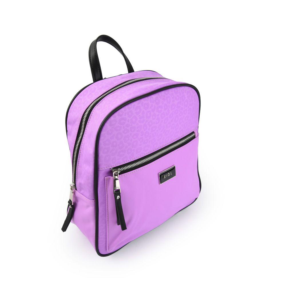 Mochila mediana browalia lila-2