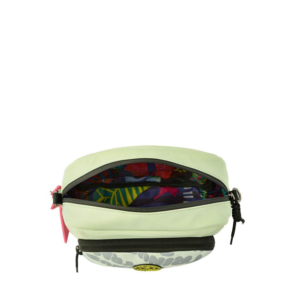 Cartera bandolera mediana parl gris-3