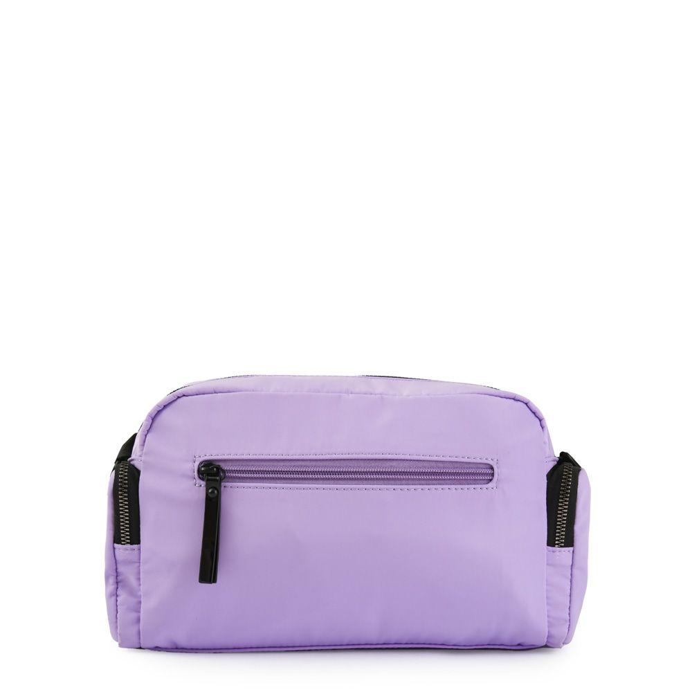 Cartera bandolera pequeña rivetta lila-2