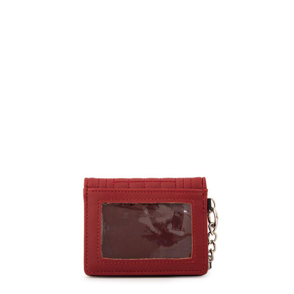 Tarjetero rectangular nay pequeña rojo-1