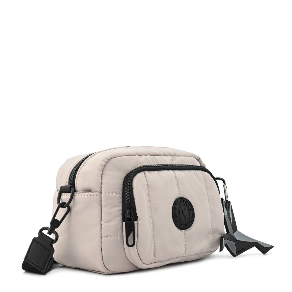 Cartera bandolera mediana florence gris claro-1