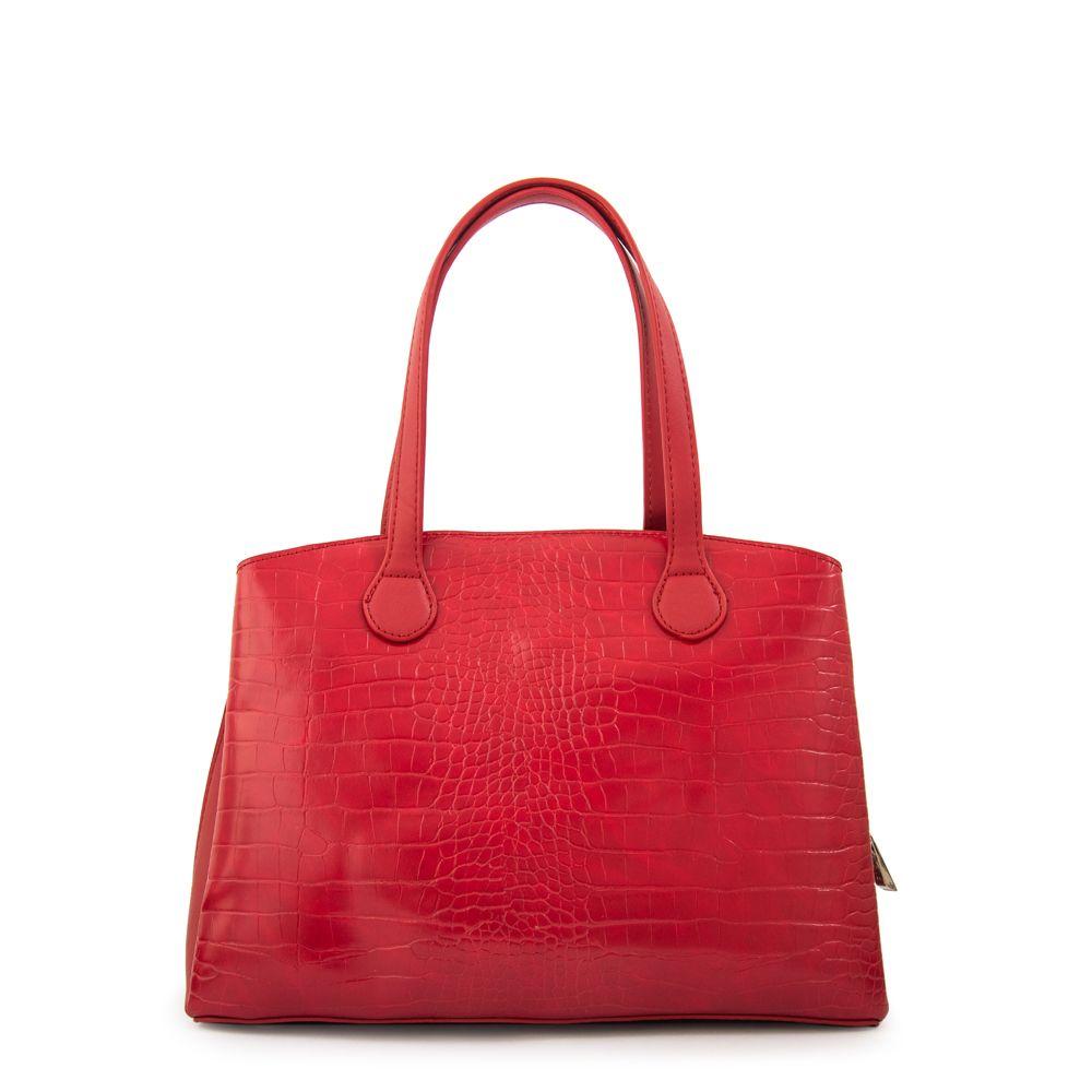 Cartera tote francini mediana rojo-2