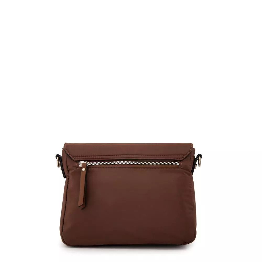 Cartera bandolera raquel pequeña café-2