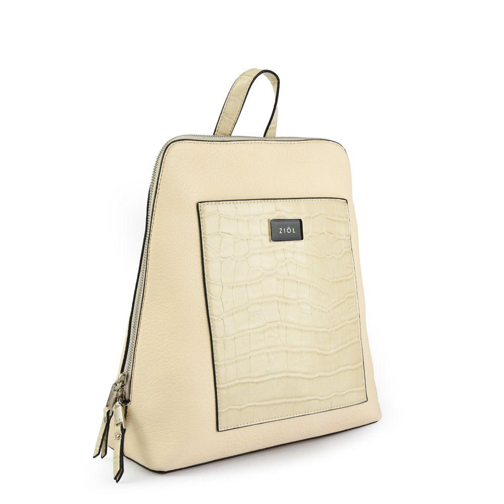 Mochila mediana viera blanco crudo-1