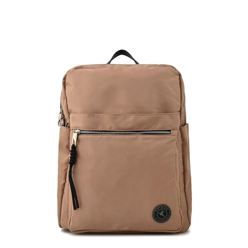 Mochila Porta Notebook Grande Halia Beige-0