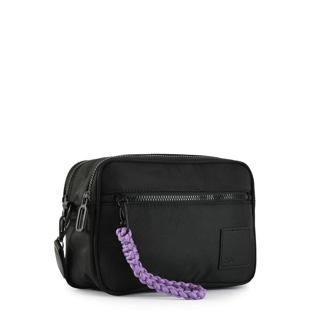 Cartera bandolera pequeña pombal negro-1