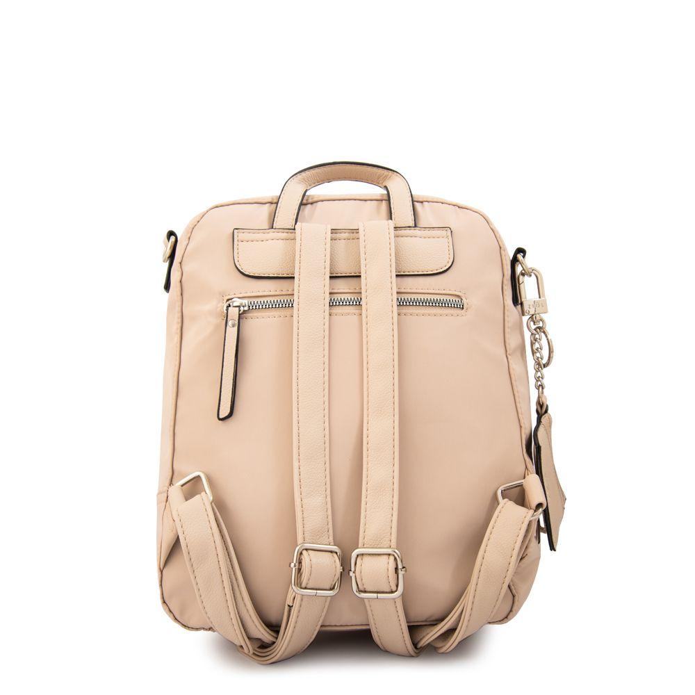 Mochila michelle mediana beige-2