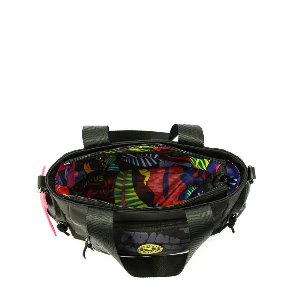 Parl cartera dos asas mediana negro-3