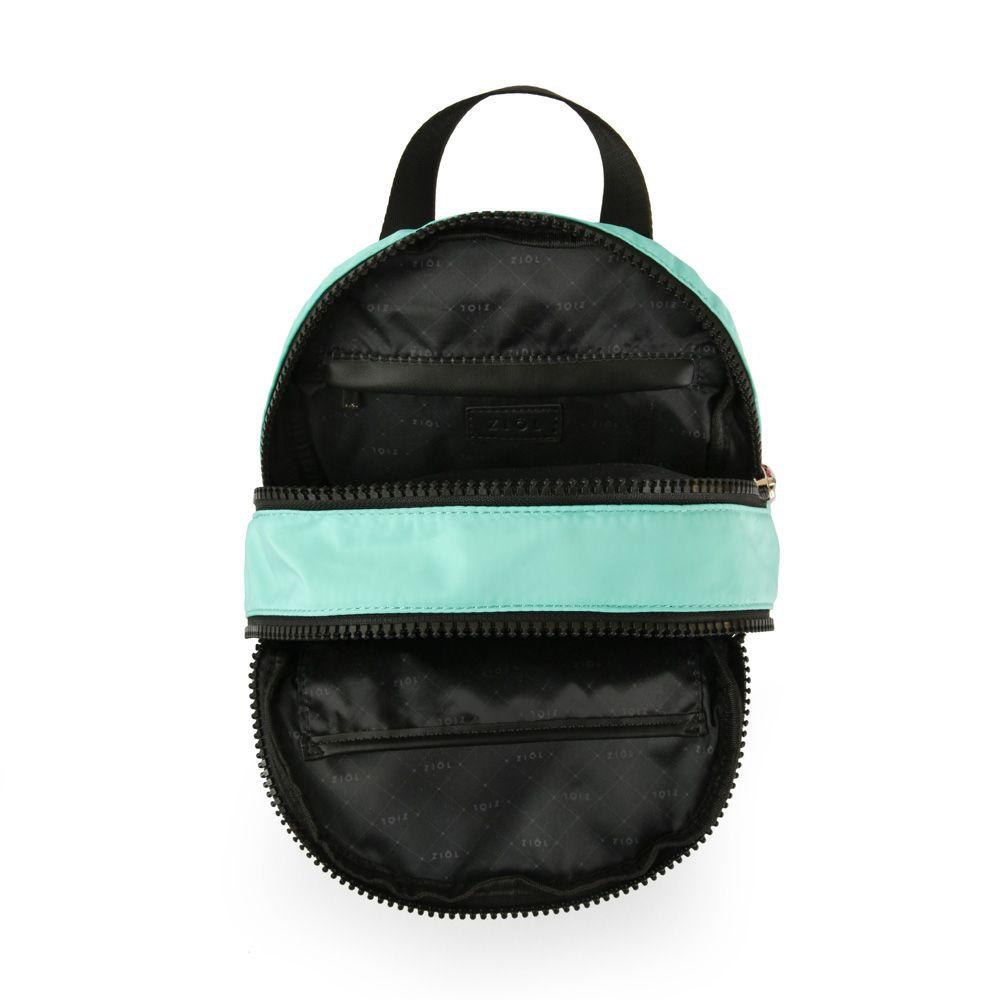 Mochila pequeña pradis turquesa-3
