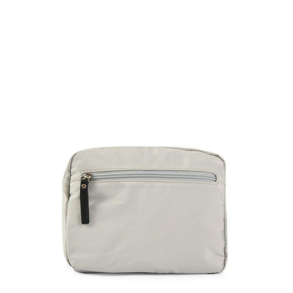 Cartera Bandolera Mediana Rou Gris Claro-2