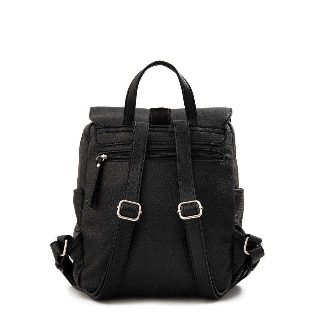 Mochila con tapa mediana althea negro-2