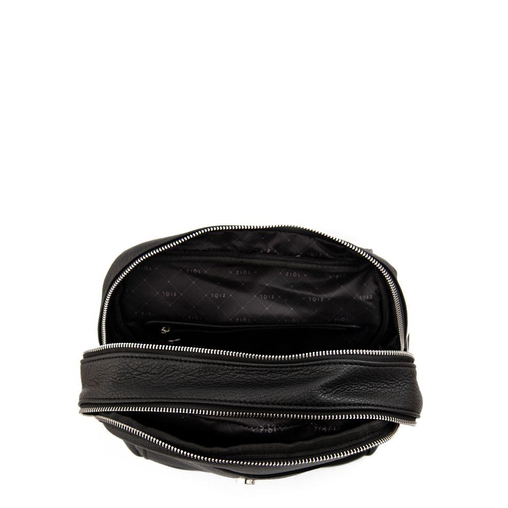 Mochila con tapa mediana althea negro-3