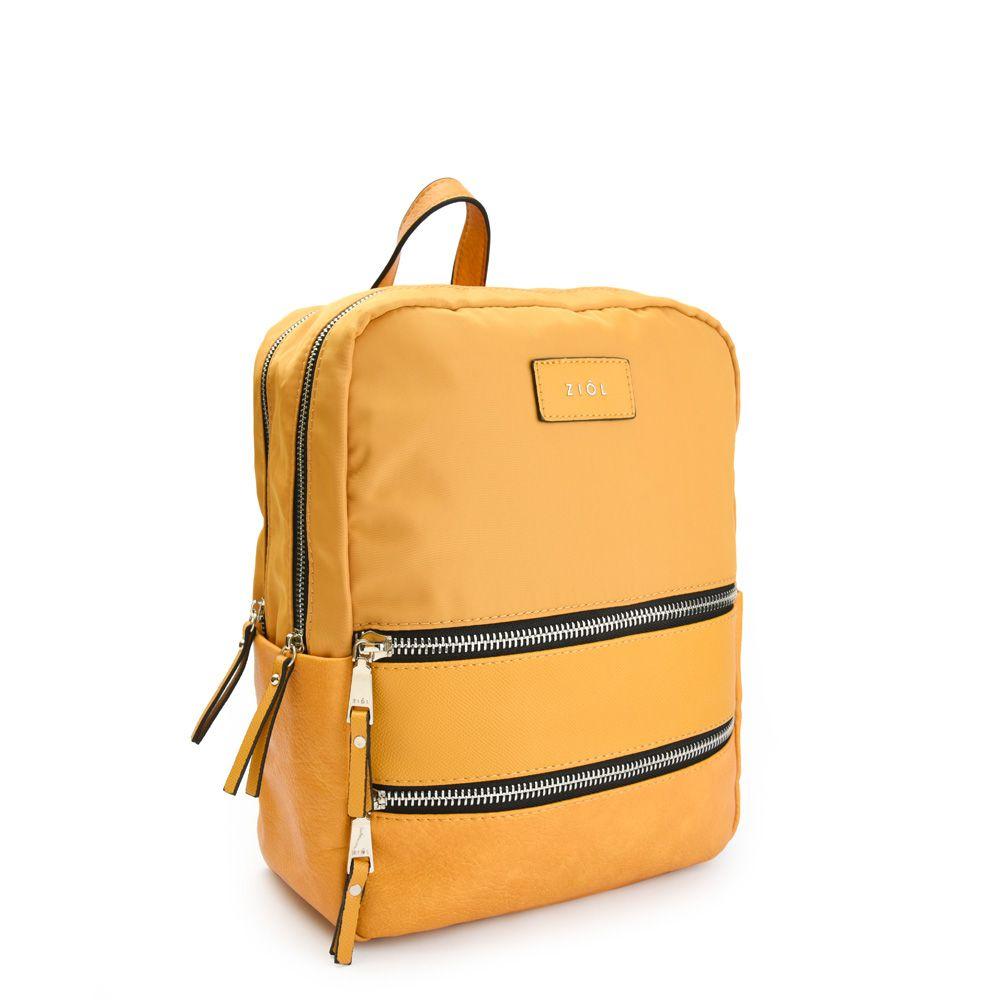 Mochila mediana yana mostaza-1