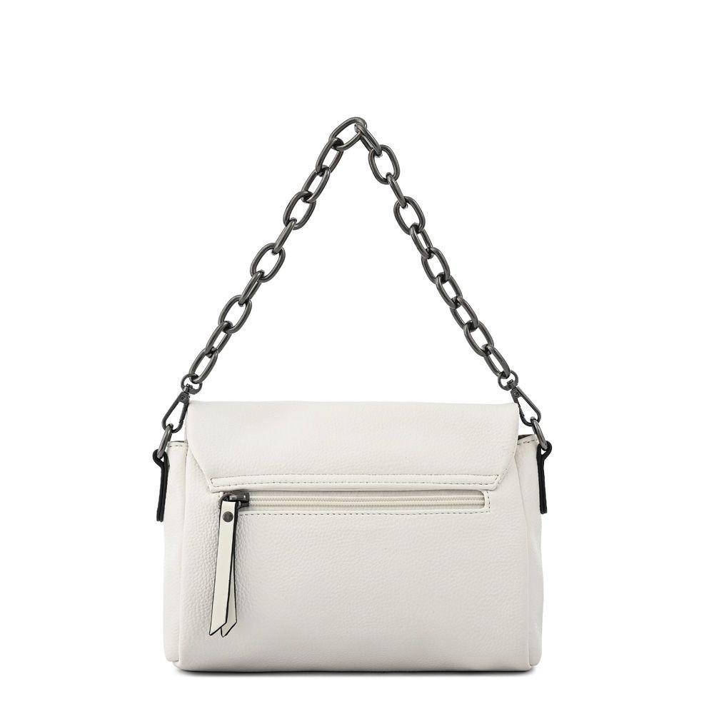 Cartera bandolera con tapa pequeña nydia blanco-2