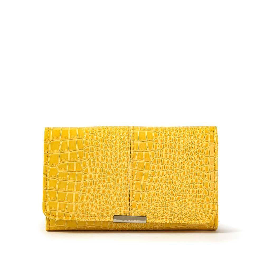 Caroline Billetera Acordeon Mediana Amarillo-0