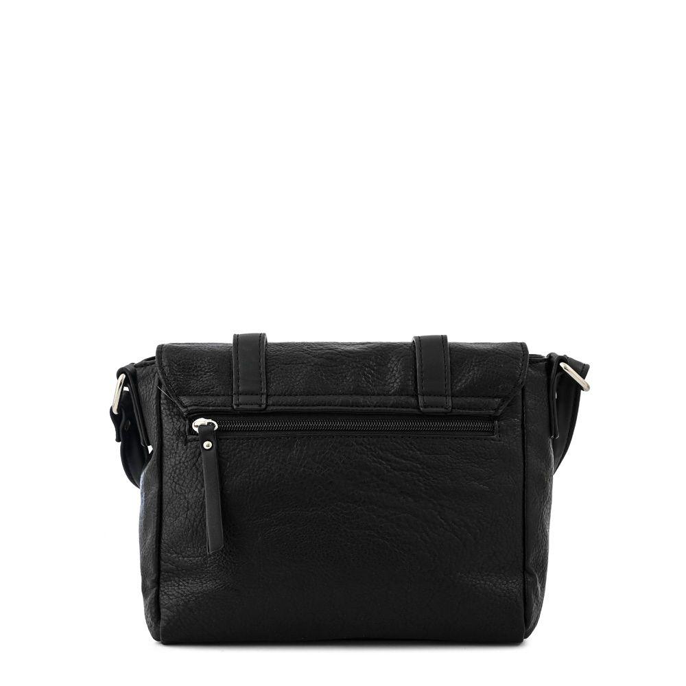 Cartera bandolera con tapa mediana erzurum negro especial-2