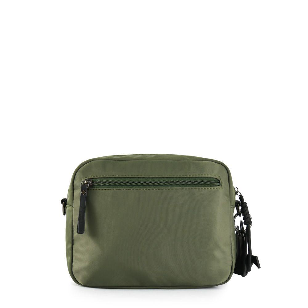 Cartera bandolera mediana parl verde oliva-2