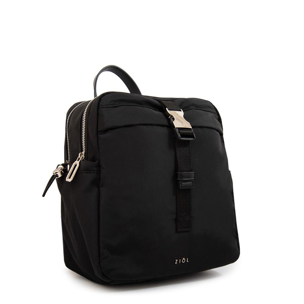 Mochila topacio mediana negro-1