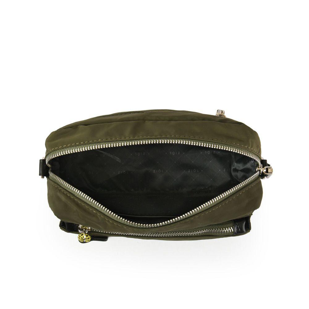 Cartera bandolera pequeña vivienne verde oliva-3