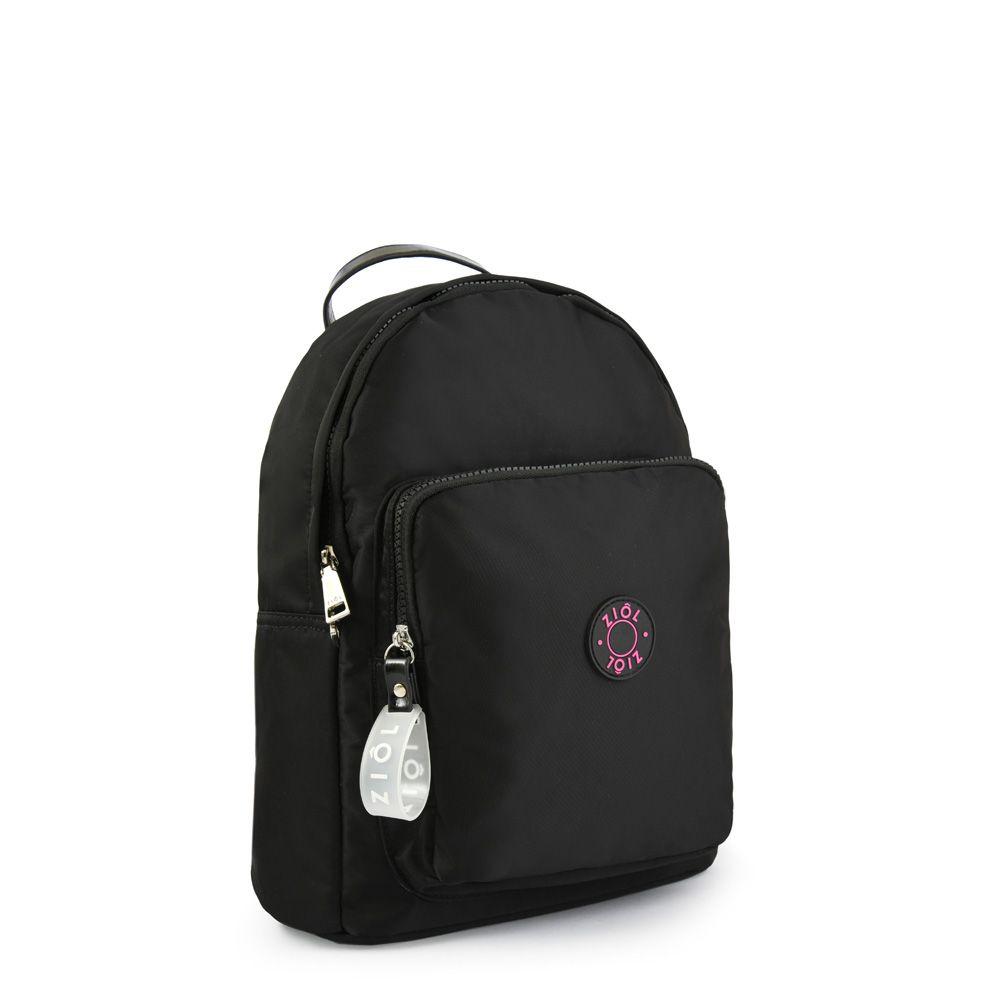 Mochila Ziol Mediana Petrizia Negro-1