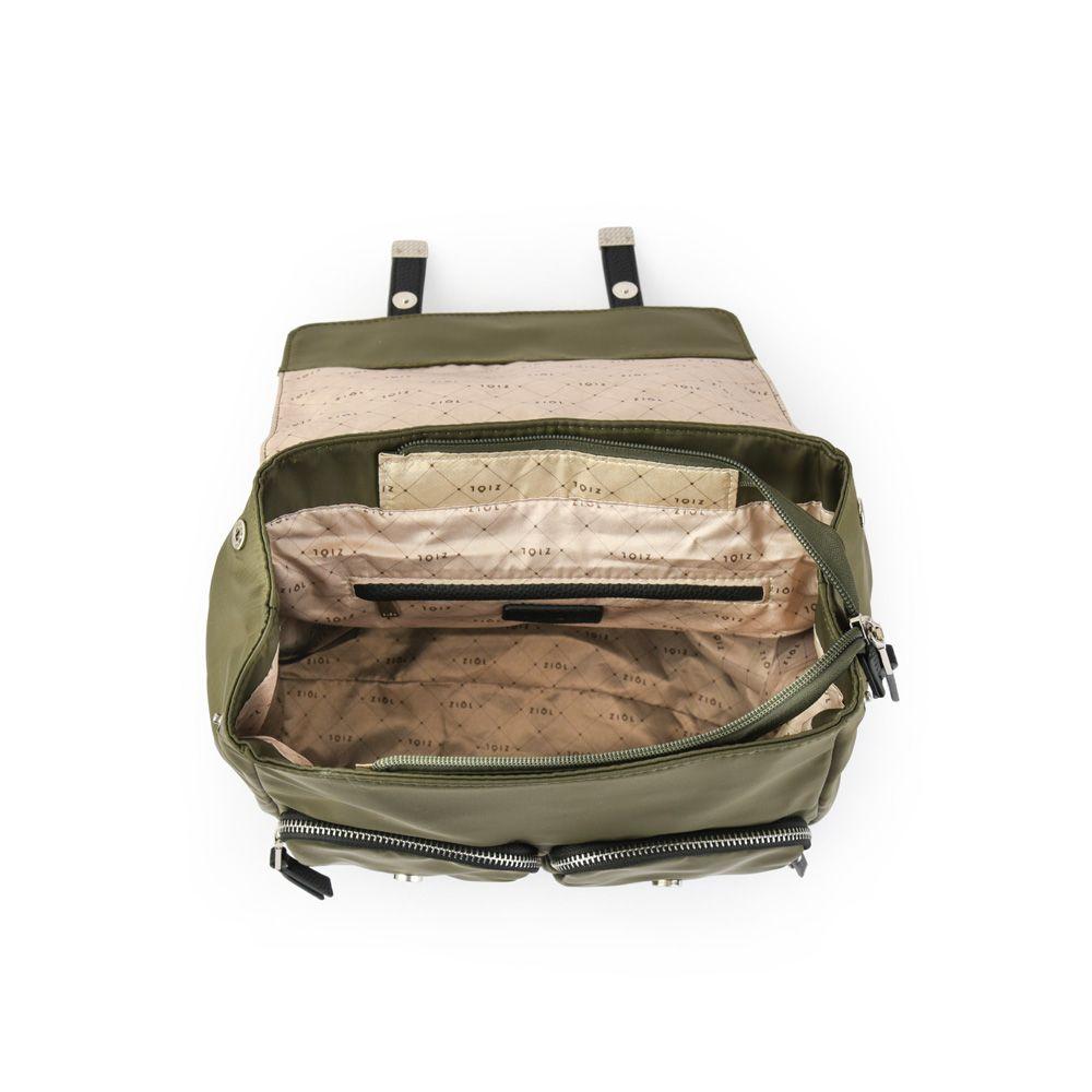 Mochila con tapa mediana erzurum verde oliva-3