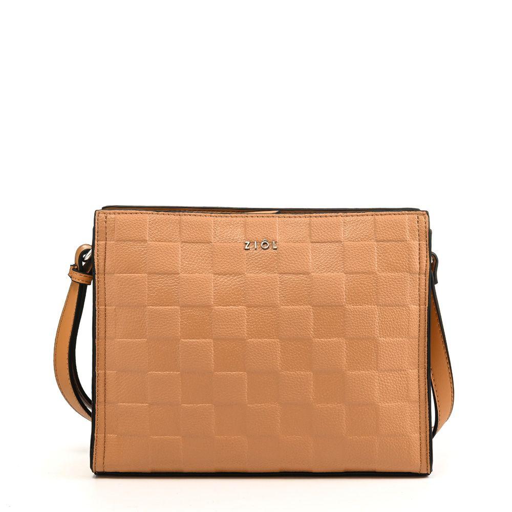 Cartera bandolera pequeña nidus beige-0