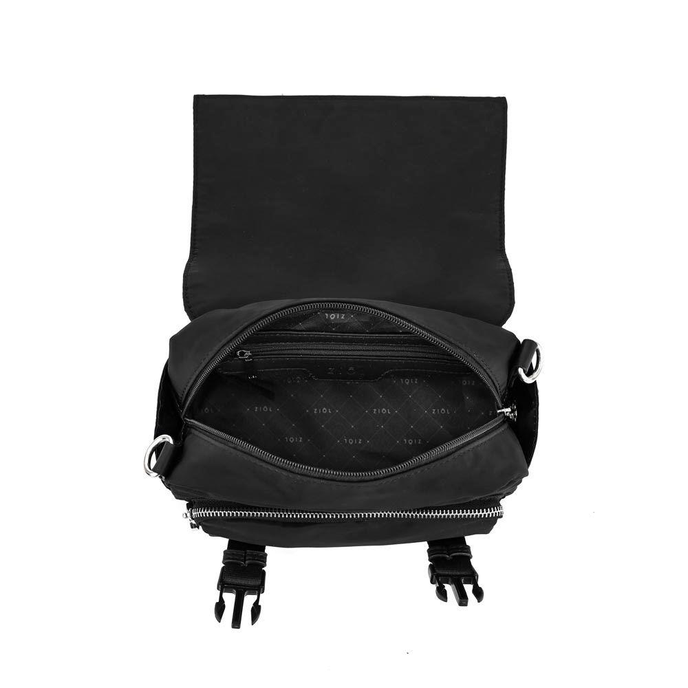 Cartera bandolera pequeña ivonne negro-3