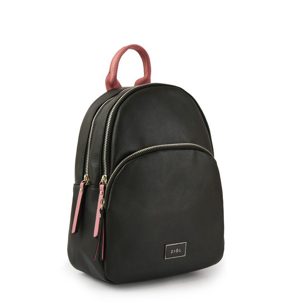 Mochila mediana tinna negro-1