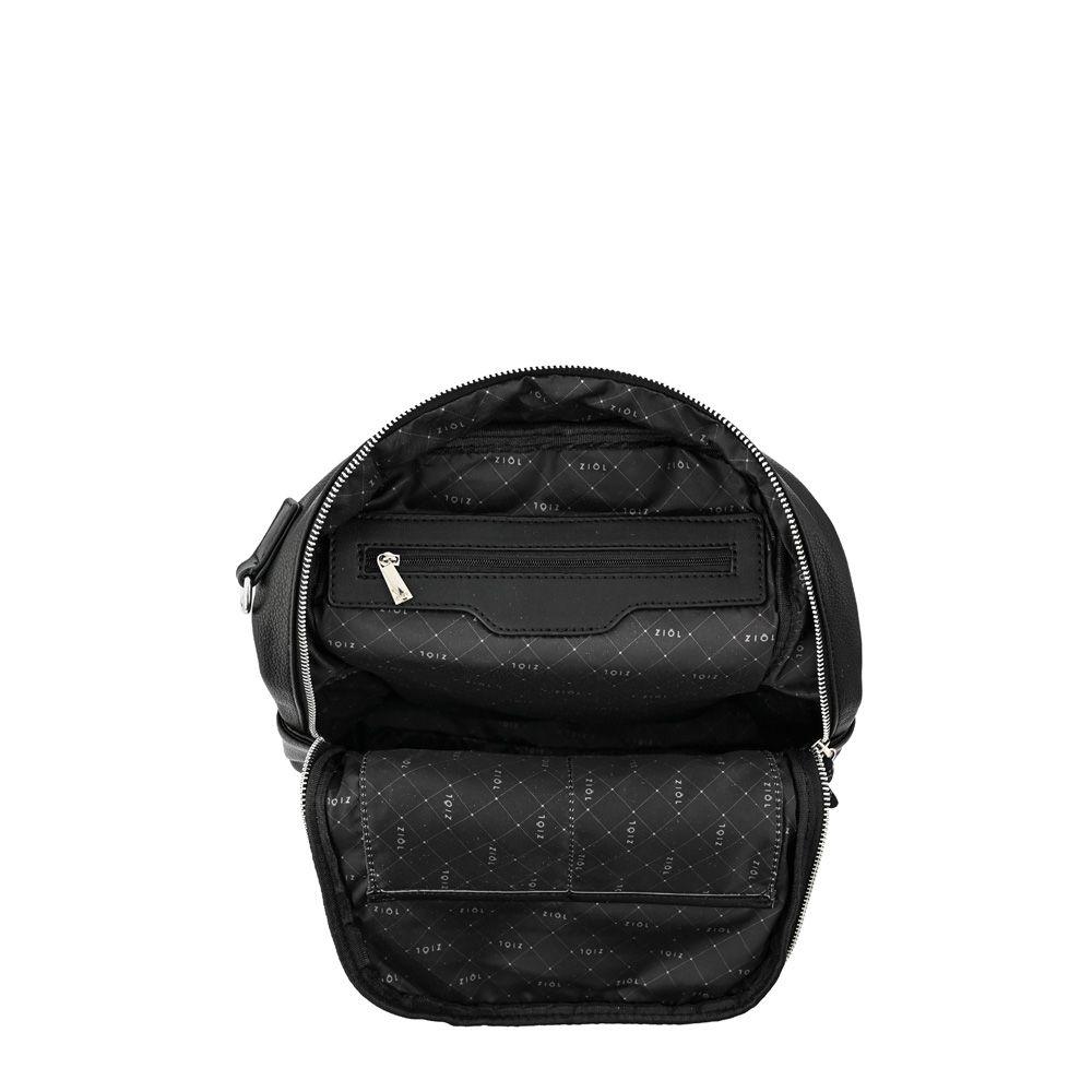 Mochila mediana perlina negro especial-3