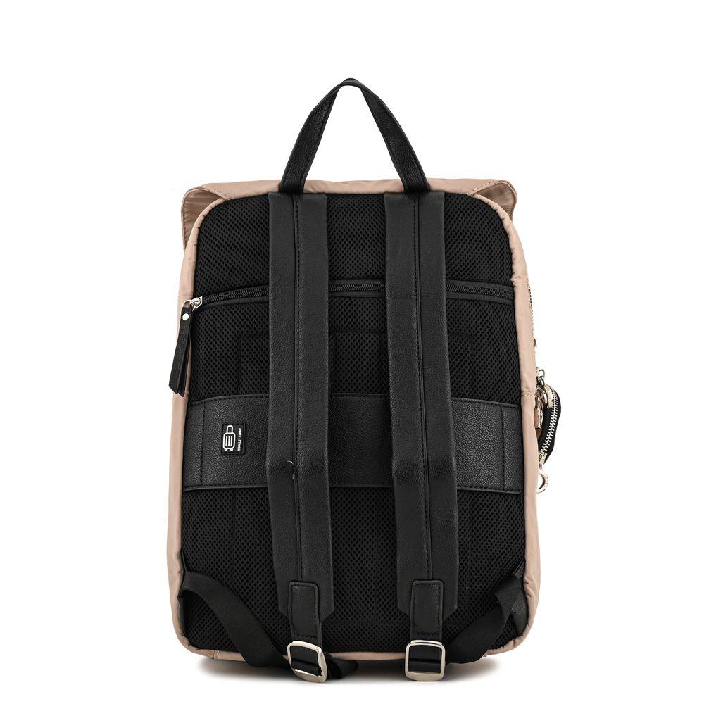Mochila portanotebook grande verania beige-2
