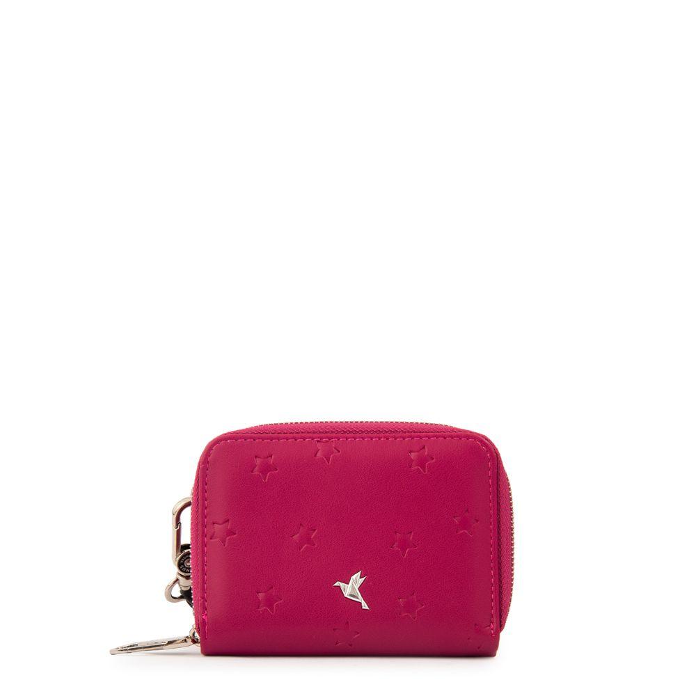 Billetera kael pequeña fucsia-0
