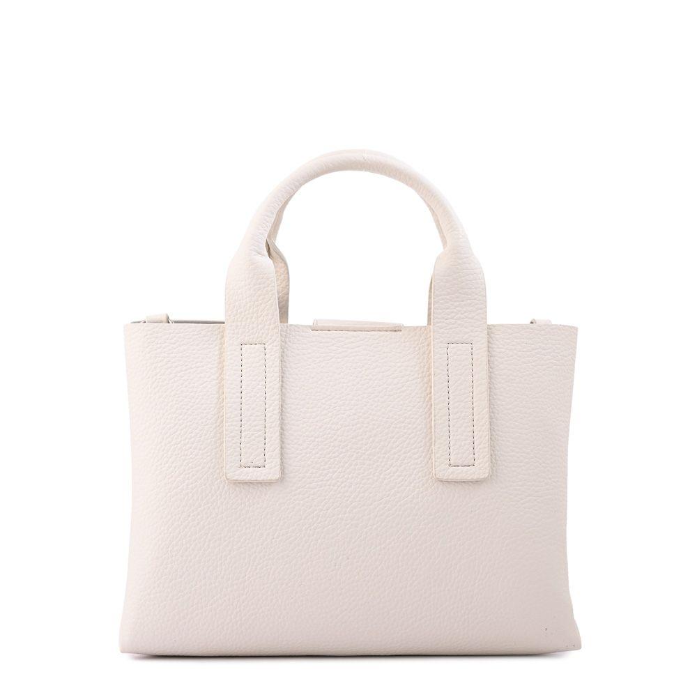 Cartera Dos Asas marlena mediana blanco-2