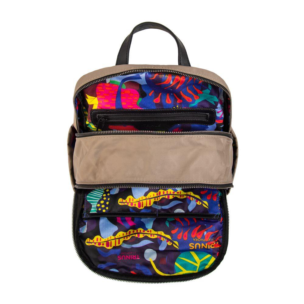 Mochila college taupe-3