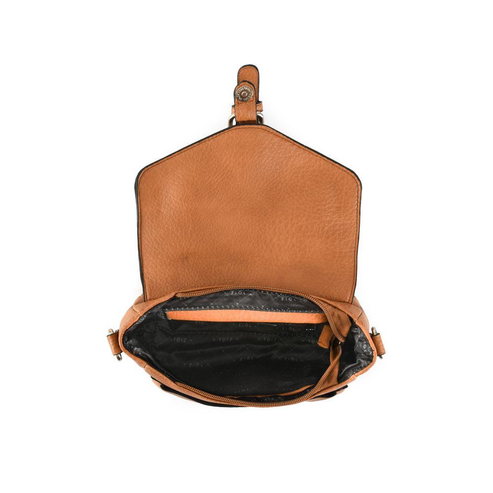 Cartera bandolera mediana adara camel-3