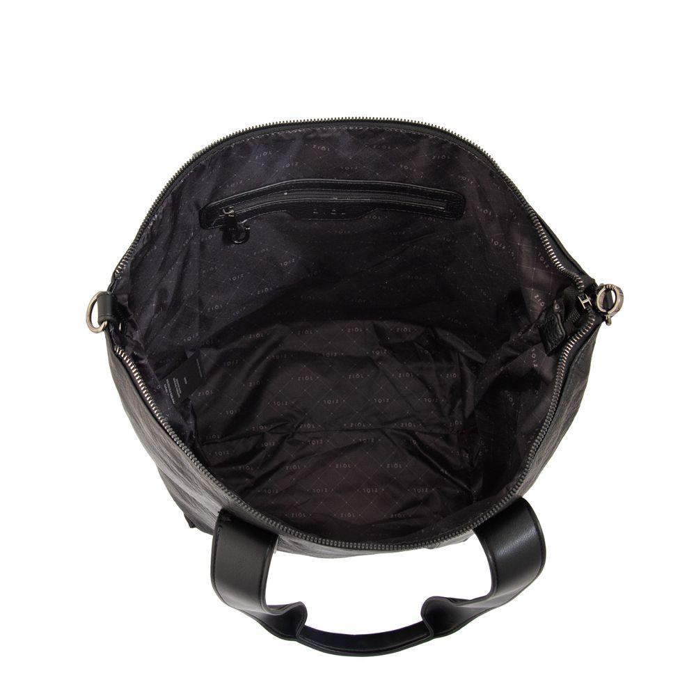 Cartera tote nelly grande negro-3