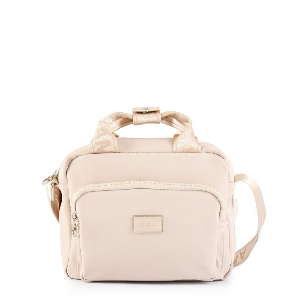Cartera dos asas pequeña riad beige-0