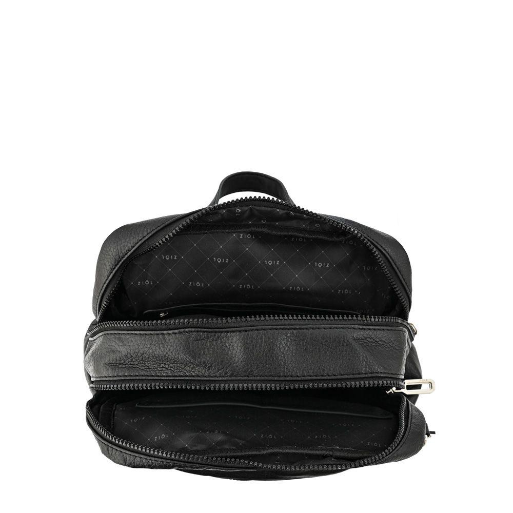 Mochila mediana ronnie negro especial-3