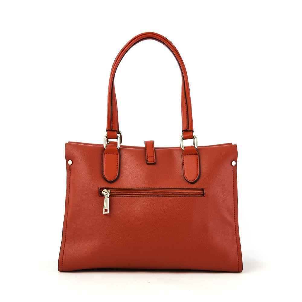 Bosser Cartera Tipo Dos Asas Tres Divisiones Oxido-2