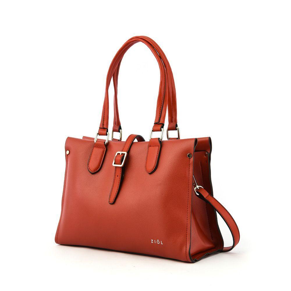 Bosser Cartera Tipo Dos Asas Tres Divisiones Oxido-1