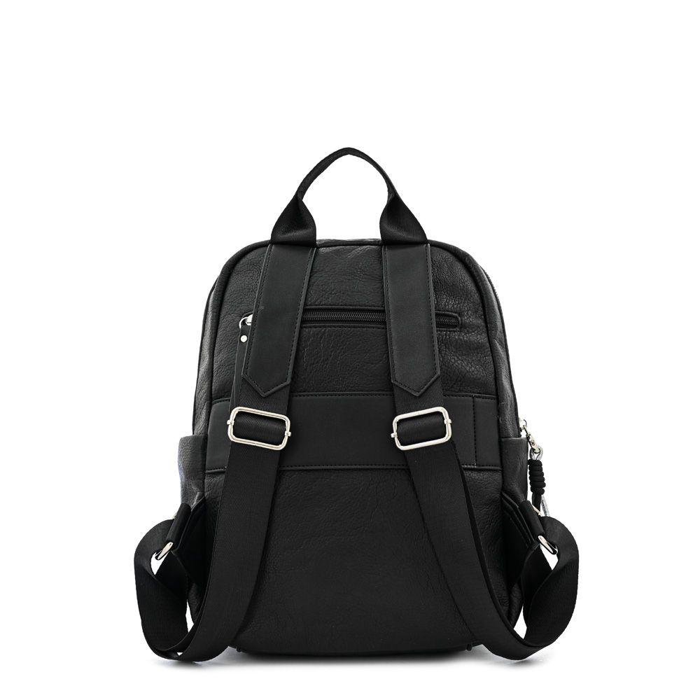 Mochila mediana anika negro especial-2