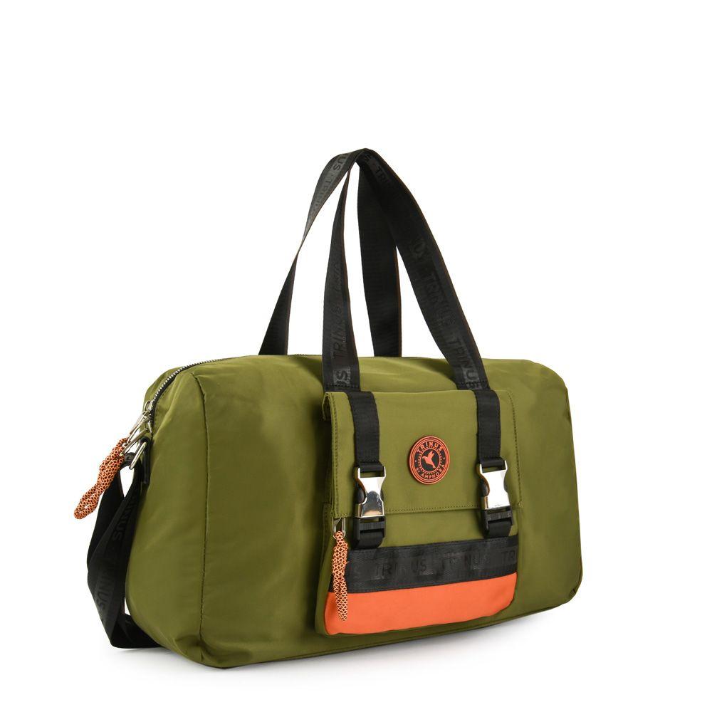 Cartera Dos Asas Grande Sue Verde Oscuro-1