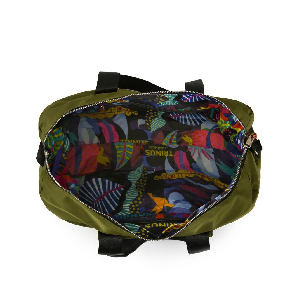 Cartera Dos Asas Grande Sue Verde Oscuro-3