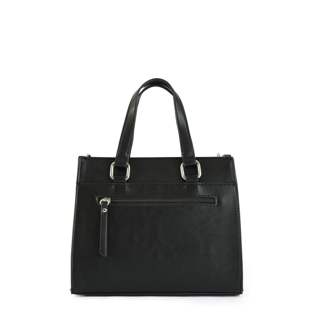 Cartera dos asas mediana inisa negro-2