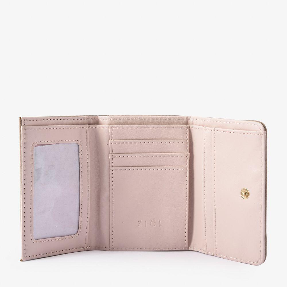 Sivila Billetera Cierre Exterior Chica Rosa Viejo-2