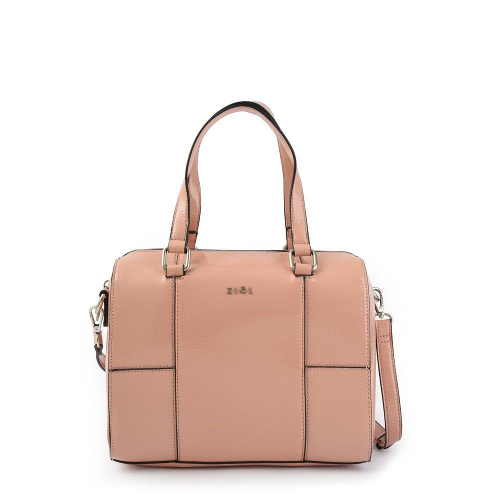 Cartera baul mediana baci rosado-0