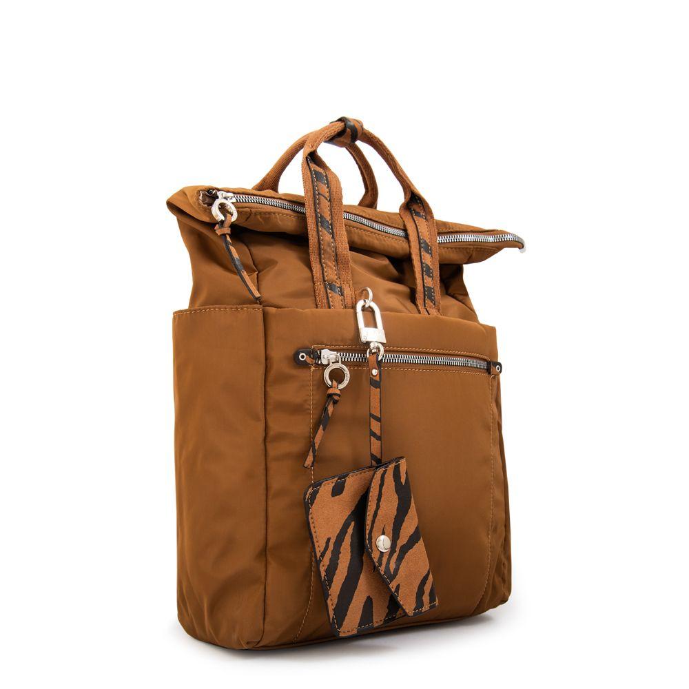 Mochila porta notebook lulu camel-1