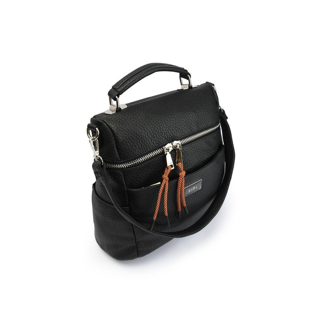Mochila Ziol Mediana Aoka Negro-2