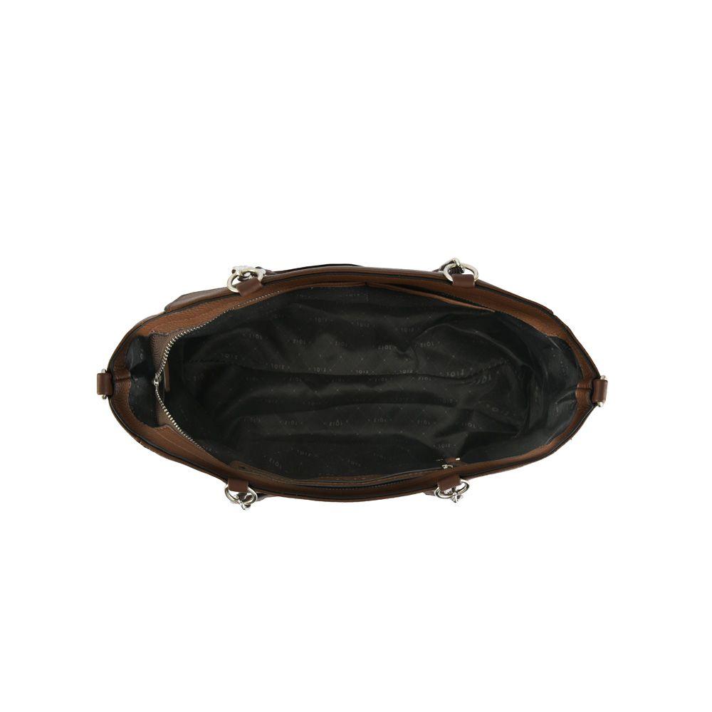 Cartera dos asas mediana lucca café oscuro-3
