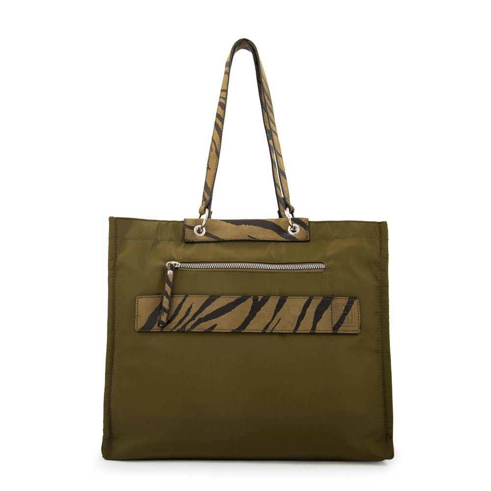 Cartera tote porta notebook simoneta verde oliva-2
